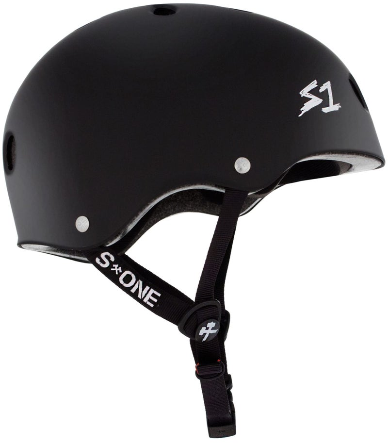 S-One S1 Lifer Helmet for Skateboarding, BMX, and Roller Skating - EPS Fusion Foam, CPSC & ASTM Certified - Black Matte X-Large (22.5") - Image 2